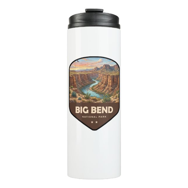 Termo Escudo del Parque Nacional Big Bend (Anverso)