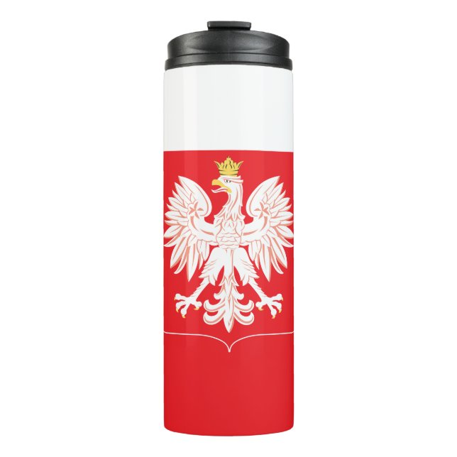 Termo Escudo rojo de águila polaca (Anverso)