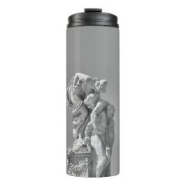 Termo Esculturas romanas en composición moderna