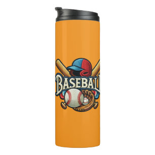Termo Esencias clásicas de béisbol / Elegante leyenda re