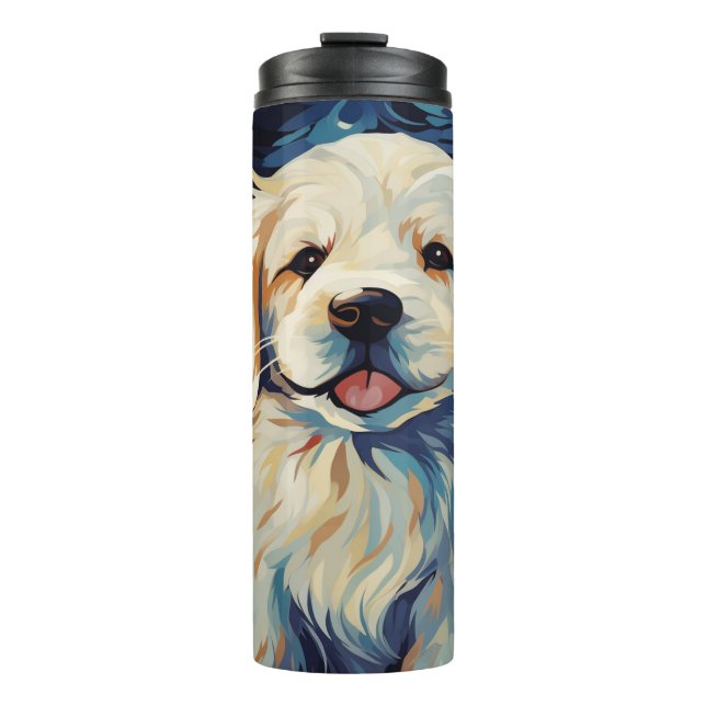Termo Esencias de moda, perro (Anverso)