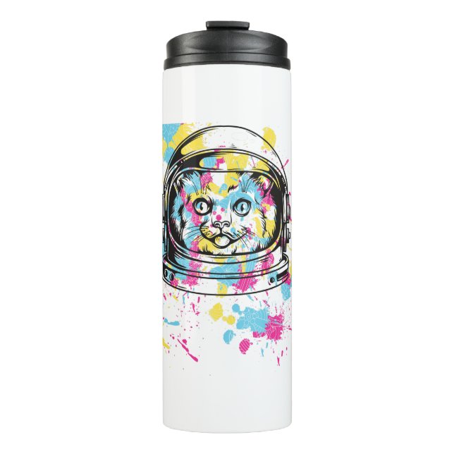Termo espacio de gatos (Anverso)