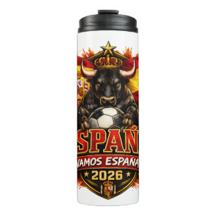 Termo España ¡Vamos España! 2026 Hincha de Fútbol 