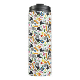 Termo Espectacular patrón de senderismo | Arte popular a