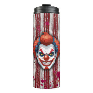 Termo Espeluznante Halloween del Carnaval de Payaso