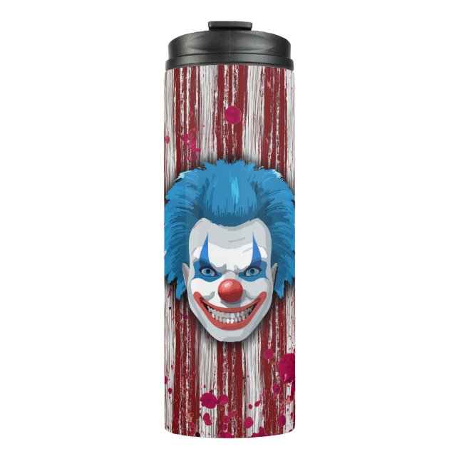 Termo Espeluznante Halloween del Carnaval de Payaso (Anverso)