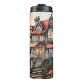 Termo Espeluznante núcleo de cabaña Haunted Mushroom Hou