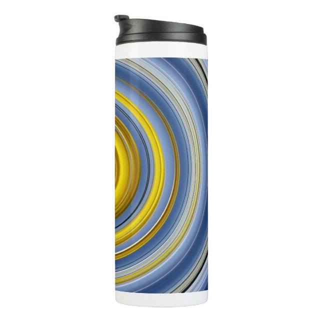 Termo Espiral amarillo-azul (Rotado hacia la derecha)