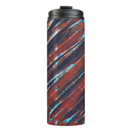 Termo Espiral azul y roja