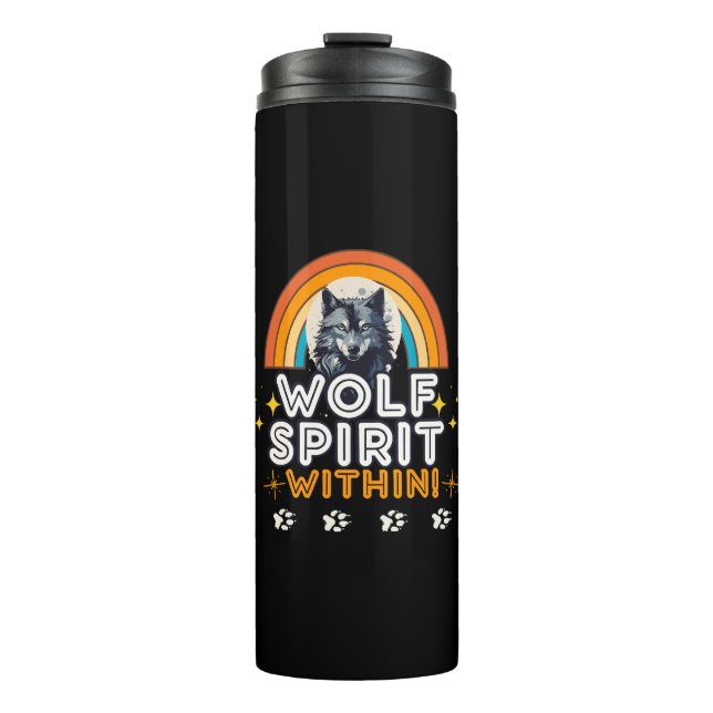 Termo Espíritu de Lobo Interior (Anverso)