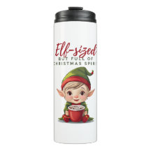Espíritu navidad, Tumbler térmico festivo