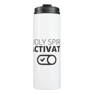 Termo Espíritu Santo B/W Activar Icono Gosp de gráficos 