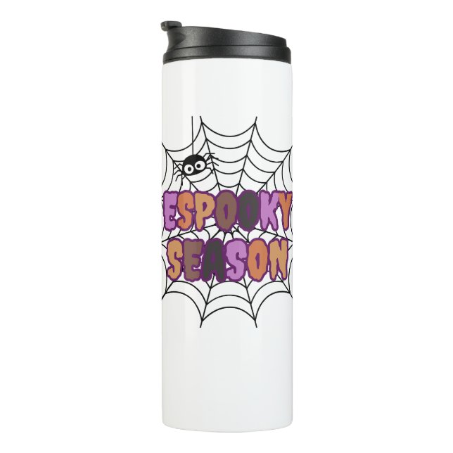 Termo Espooky Season Fun Halloween (Rotado hacia la derecha)
