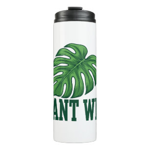 Termo Esposa de planta divertido regalo de Monstera