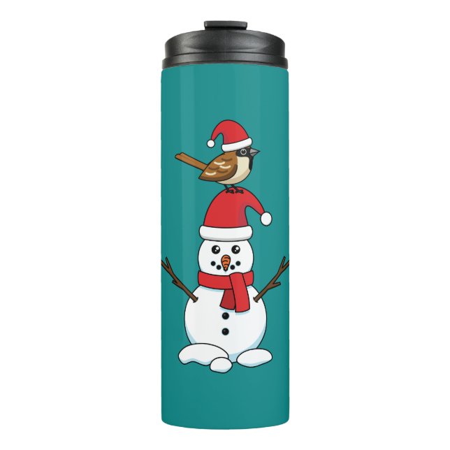 Termo Espuma suave en Snowman (Anverso)