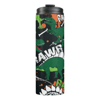Termo Esqueleto de dinosaurio, patrón ininterrumpido.