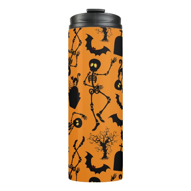 Termo Esqueletos de Halloween Danza macabra (Anverso)