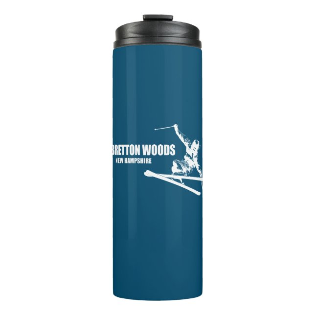 Termo Esquiador de Bretton Woods New Hampshire (Anverso)