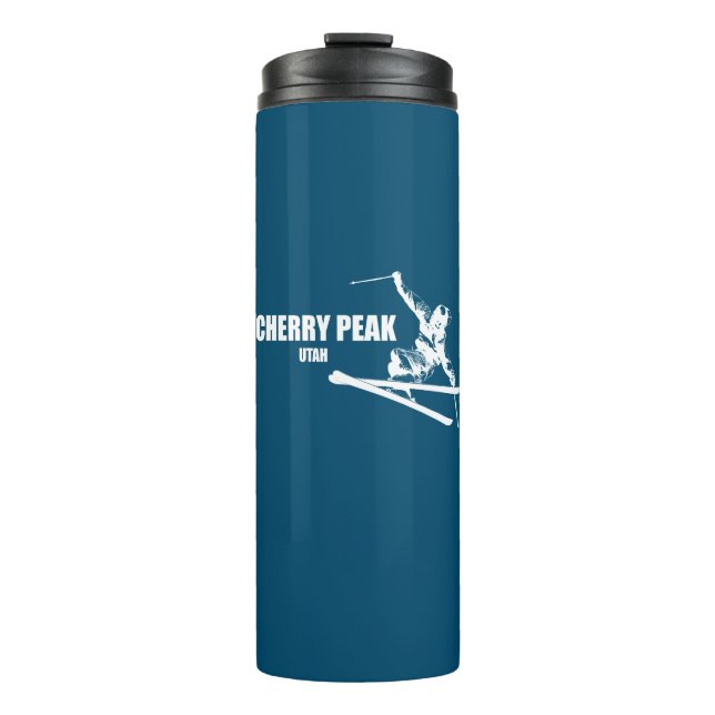 Termo Esquiador del Cherry Peak Resort (Anverso)
