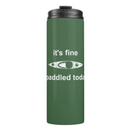 Termo Está bien, hoy me pegué