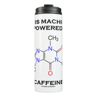 Termo Esta Máquina Es Alimentada Por La Molécula Cafeína