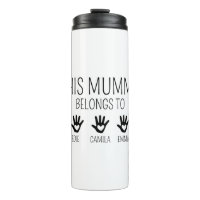 Esta Momia Pertenece, Mama Personalizada porque, P
