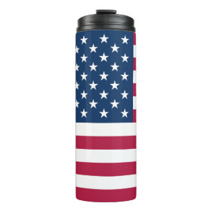 Termo Estados Unidos de América bandera patriótica USA