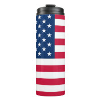 Estados Unidos de América Bandera Termal Tumbler