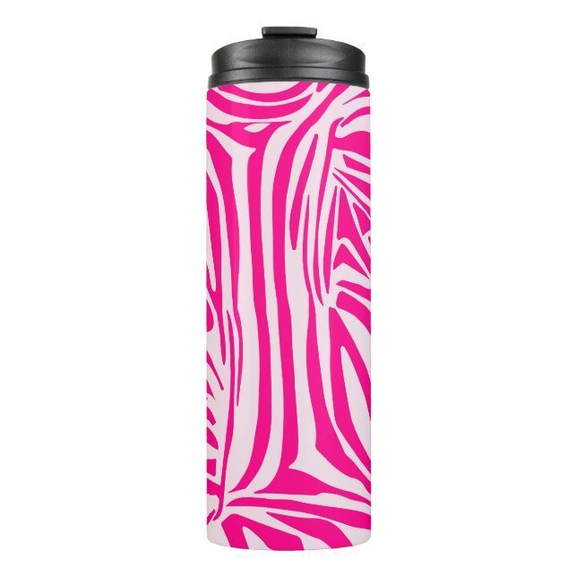 Termo Estampado de cebra rosa (Anverso)