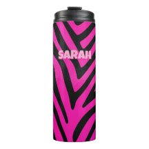 Estampado de cebra rosa personalizado