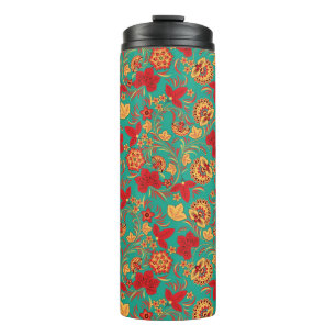 Termo Estampado de flores 2
