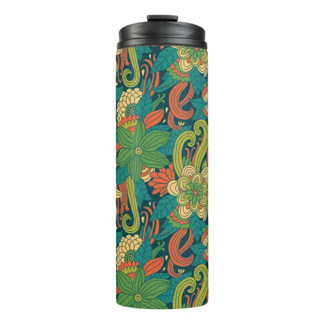 Termo Estampado de flores del verano (Anverso)