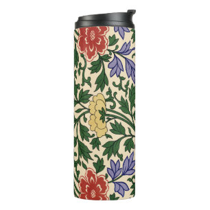 Termo Estampado de peonía de Chinoiserie vintage de Owen