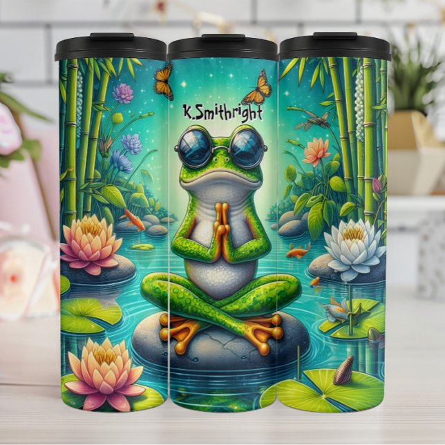 Termo Estanque de meditación de rana Zen (Subido por el creador)
