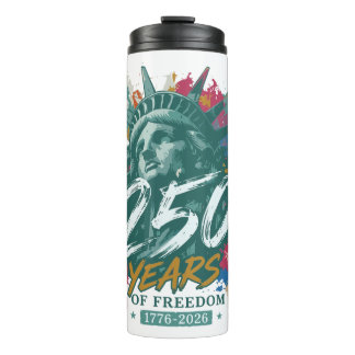 Termo Estatua de la Libertad del 250 Aniversario de EE. 