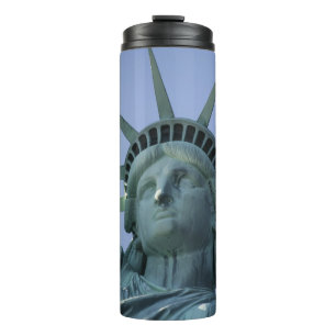 Termo Estatua de la Libertad nombre personalizado tumble