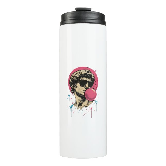 Termo Estatua urbana retro David — Bubblegum Pop (Anverso)