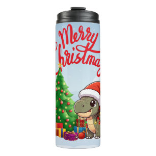 Termo Estegosauro de Navidades infantiles curas/extravag