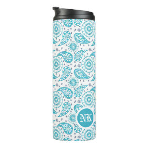 Termo Estilo bogemiano vintage de paisley