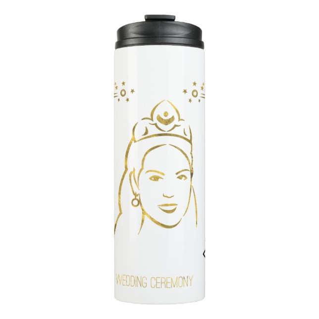 Termo estilo de ceremonia de boda (Anverso)