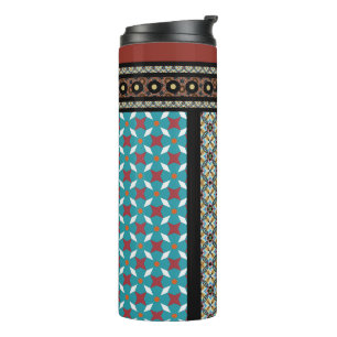 Termo Estilo de mosaico mexicano 3