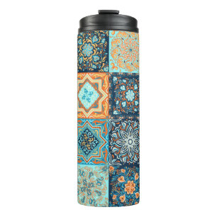 Termo Estilo de mosaico. Patrón sin inconvenientes de 16