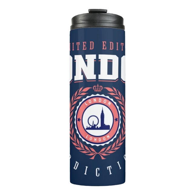 Termo Estilo deportivo de la ciudad de Londres (Anverso)