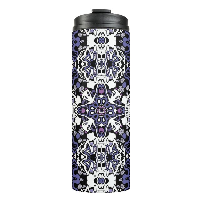 Termo Estilo ornamental kaliedoscopio geométrico marroqu (Anverso)