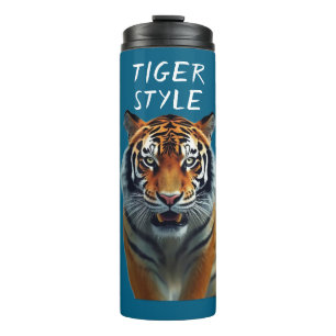 Termo Estilo Tigre – Gráfica de Energía Salvaje