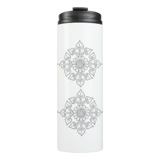 Termo Estilos clásicos Florals (Anverso)