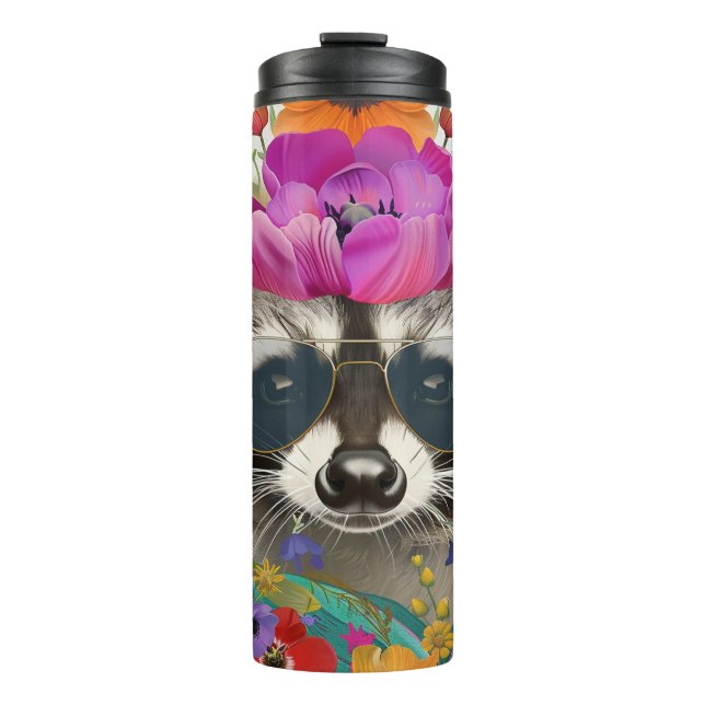 Termo Estilos sin tiempo, Raccon (Anverso)