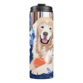 Termo ESTO ES MUCHO VERDADERO Tubo térmico Golden Retrie