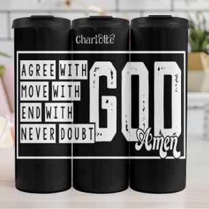 Termo Estoy de acuerdo Mover Fin Con Dios