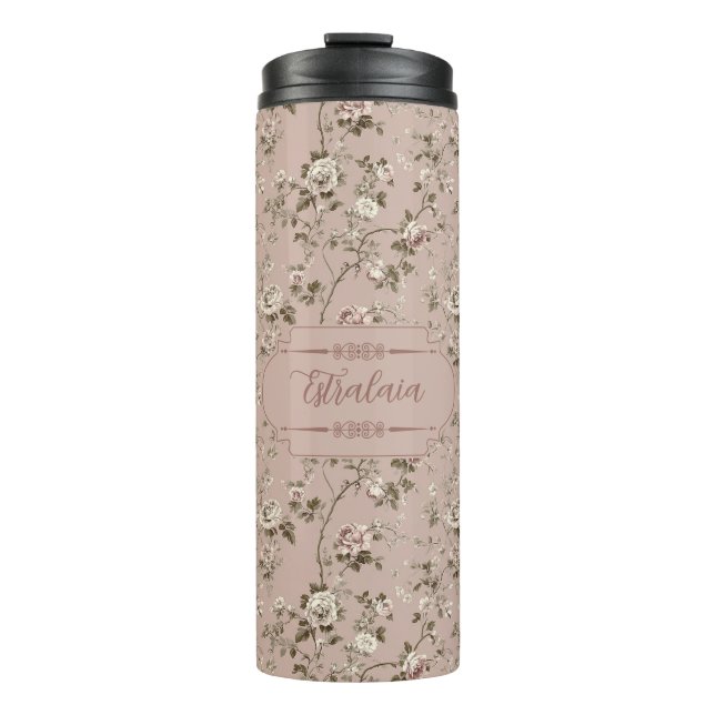 Termo Estralaia Dusty Rosa Tumbler Termal Rosa (Anverso)